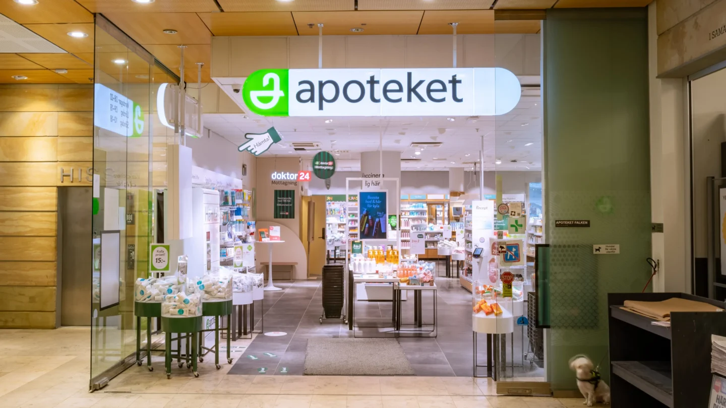 Apokteket Fältöversten på Karlaplan