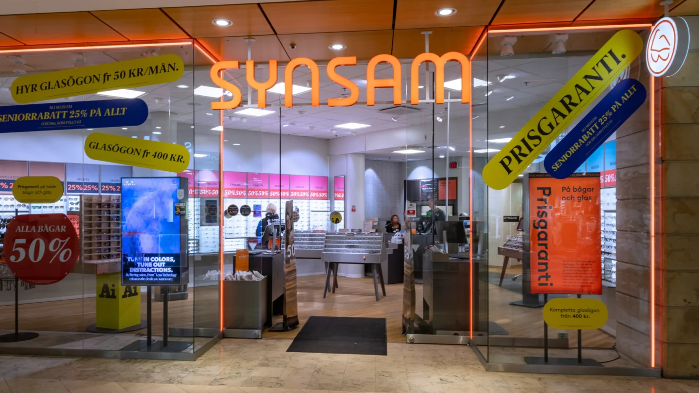 Synsam Fältöversten på Karlaplan