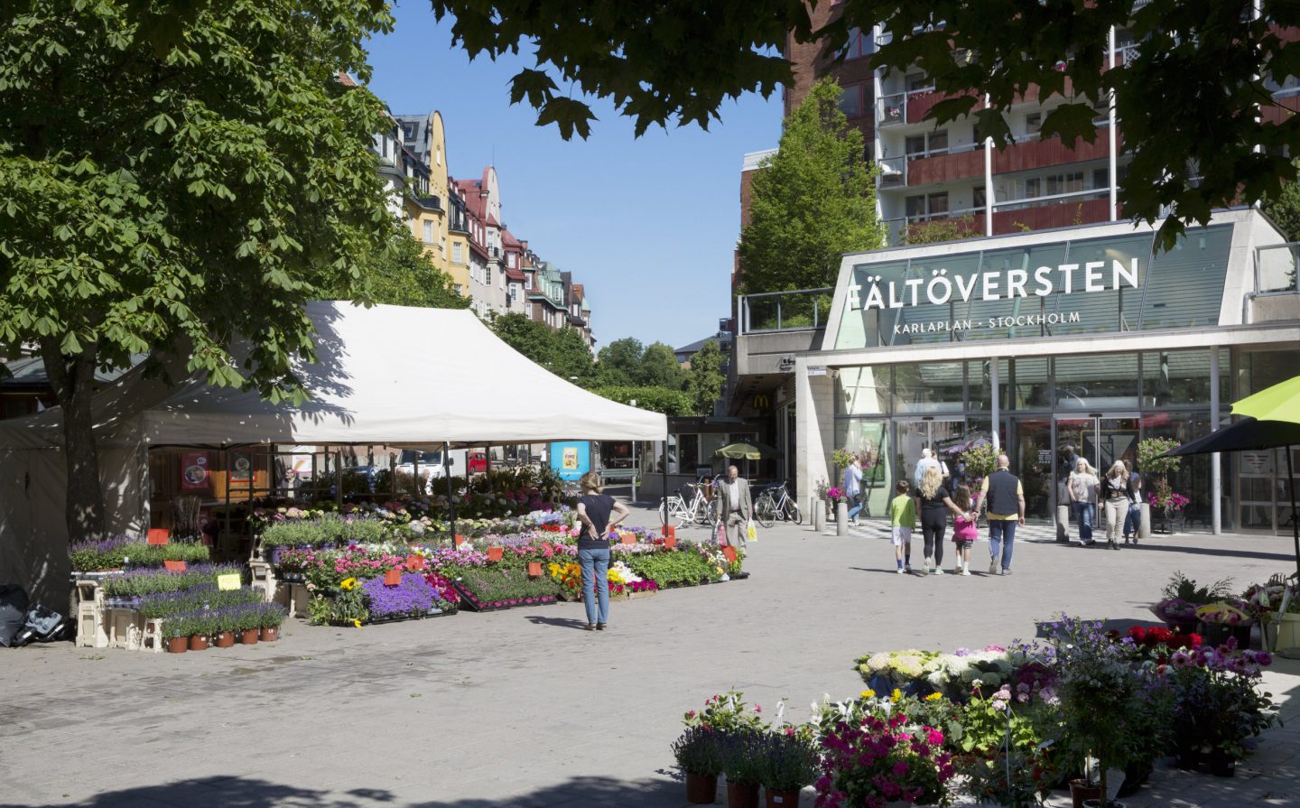 Fältöversten vid karlaplan