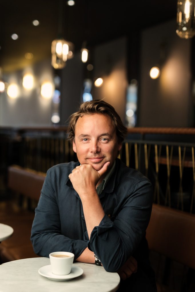 Fredrik af Klercker i Fältöversten.