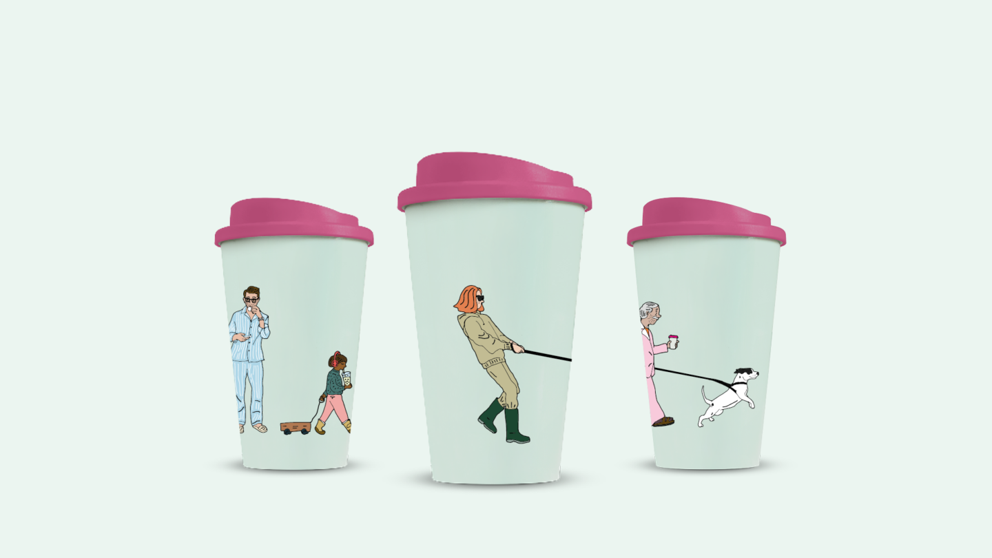Fältöverstens to go-mugg