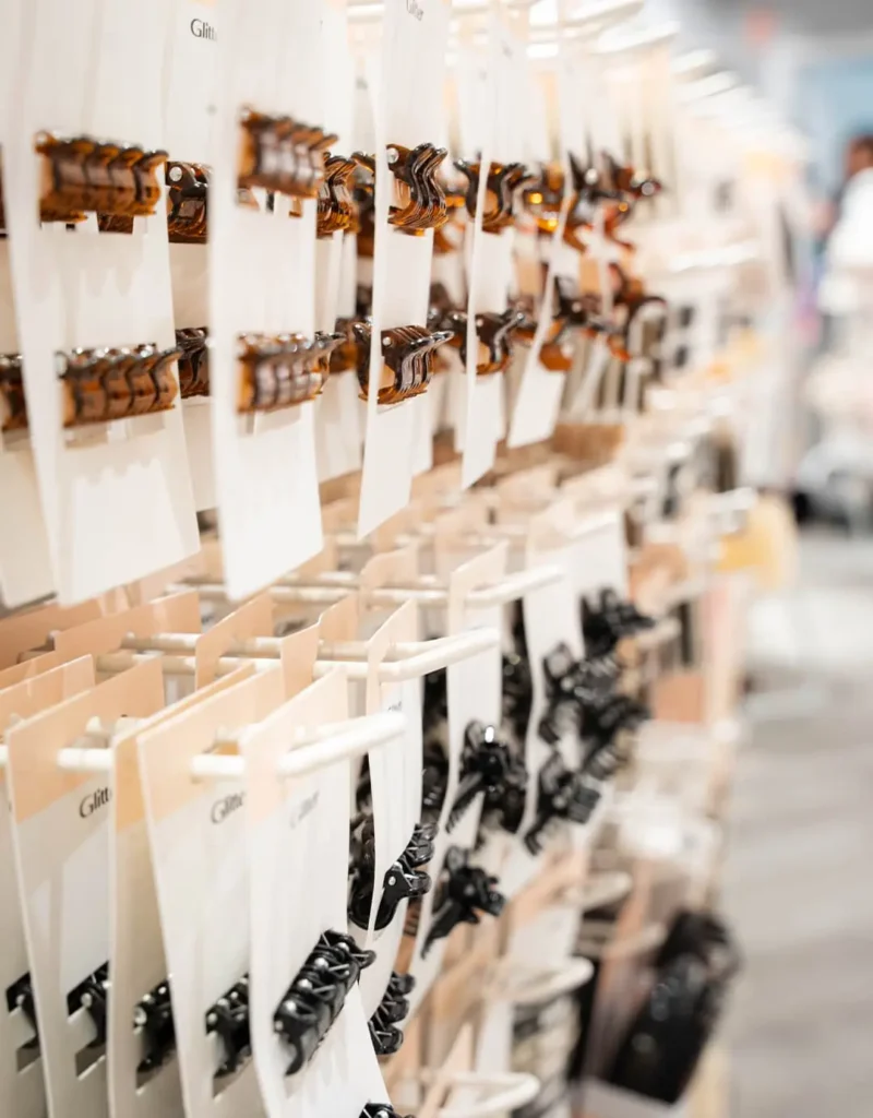 Örhängen från glitter fältöversten