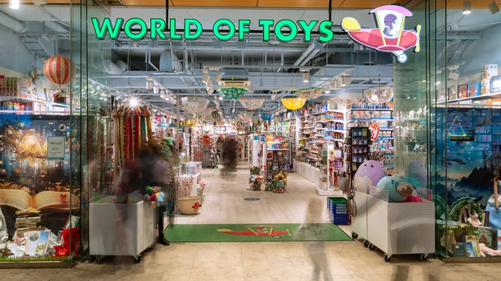 World of Toys Fältöversten
