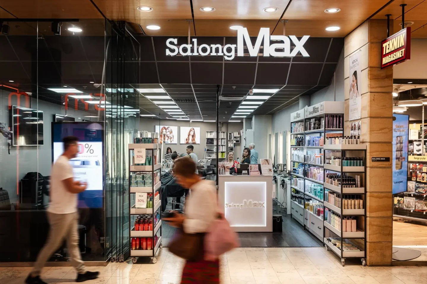 Salong Max Fältöversten.